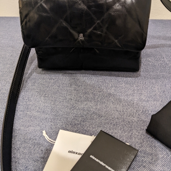 Alexander Wang Mini Puffy Bag with Bike Chain Handle - Picture 5 of 12